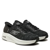 Sneakersy męskie - Sneakersy Skechers Go Run Elevate 2.0 - Steady Motion 220852/BKW Czarny - miniaturka - grafika 1