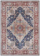 Dywany - Czerwono-granatowy dywan Nouristan Sylla, 160x230 cm - miniaturka - grafika 1