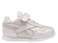 Buty dla dziewczynek - Buty dziecięce Reebok GW5246 ROYAL CL Różowe - miniaturka - grafika 1