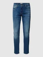 Spodnie męskie - Jeansy o kroju slim fit z naszywką z logo model ‘SLOOM’ - miniaturka - grafika 1