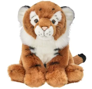 Maskotka Tygrys Brązowy Siedzący Realistyczny - 25cm - Maskotki i pluszaki - miniaturka - grafika 1