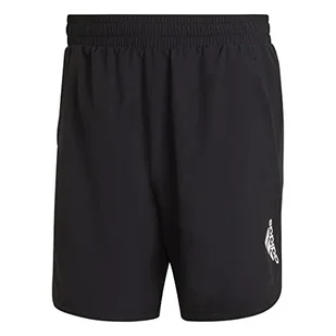 adidas Męskie szorty (1/2) D4M SHO, czarne, HF7204, M 7 cali - Spodenki damskie - miniaturka - grafika 1
