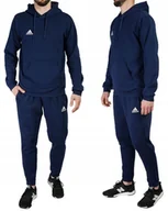 Dresy męskie - ﻿ADIDAS dres męski BAWEŁNIANY sportowy komplet M - miniaturka - grafika 1