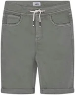 Spodenki damskie - Pepe Jeans Joe szorty chłopięce, Zielony (casting), 14 lat - miniaturka - grafika 1
