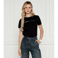 Koszulki i topy damskie - Armani Exchange T-shirt | Regular Fit - miniaturka - grafika 1