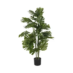 SPLENDID Monstera sztuczna 120cm w doniczce - Sztuczne kwiaty - miniaturka - grafika 1