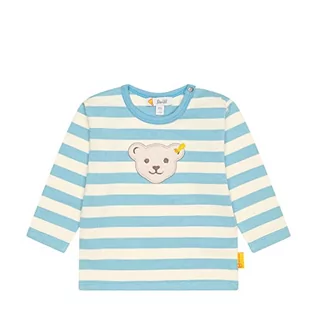 Bluzki dla niemowląt - Steiff Chłopięca koszula Dragon´s Fire, Delphinium Blue, 62 - grafika 1