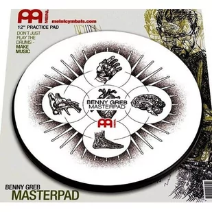 MEINL MPP12BG Pad perkusyjny 12&quot; Benny Grebb - Akcesoria do perkusji - miniaturka - grafika 1