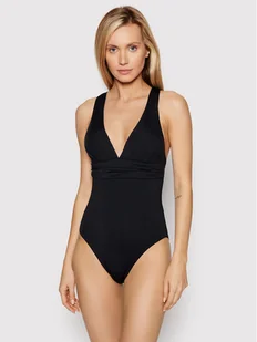 Seafolly Strój kąpielowy Cross Back 10950-942 Czarny - Stroje kąpielowe - miniaturka - grafika 1