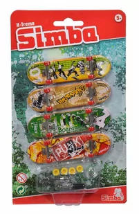 Dickie Toys, WOT Zestaw mini deskorolek 4 sztuki - Samochody i pojazdy dla dzieci - miniaturka - grafika 1