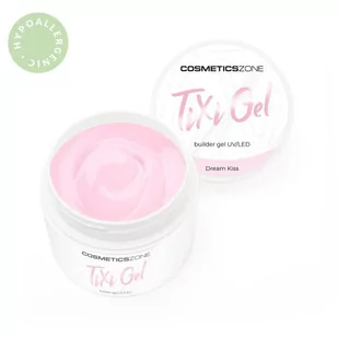 Żel budujący z pamięcią cieczy jasny różowy UV LED Dream Kiss 15ml - Żele do paznokci - miniaturka - grafika 1