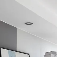 Oprawy, klosze i abażury - Arcchio LED downlight Jyra, czarny, 4000K - miniaturka - grafika 1