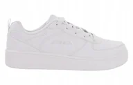 Buty sportowe damskie - Buty młodzieżowe Skechers Sport Court 92 405696L-W - miniaturka - grafika 1