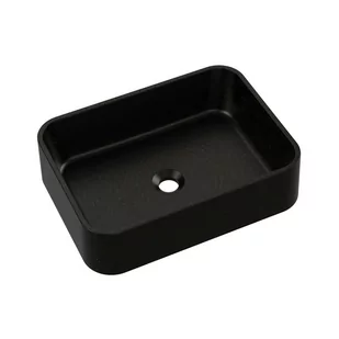 Umywalka konglomeratowa nablatowa Cres 50 Axis - Umywalki - miniaturka - grafika 1