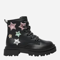Buty dla dziewczynek - Jesienne trzewiki dziecięce dla dziewczynki Primigi 6975600 31 Czarne (8050165618222) - miniaturka - grafika 1