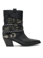 Botki damskie - Aldo Botki Emberlynx 13848382 Czarny - miniaturka - grafika 1