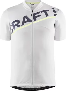 Koszulki rowerowe - Craft Core Endur Logo Jersey Men, biały/szary S 2022 Koszulki kolarskie - grafika 1