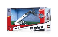 Samochody i pojazdy dla dzieci - Bobcat Toolcat T40 Podnośnik Teleskopowy Bburago - miniaturka - grafika 1