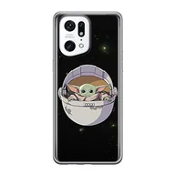 Etui i futerały do telefonów - ERT GROUP etui na telefon Oppo FIND X5 PRO, case oryginalny i oficjalnie licencjonowany przez Star Wars, wzór Baby Yoda 026, optymalnie dopasowane, plecki z TPU - miniaturka - grafika 1