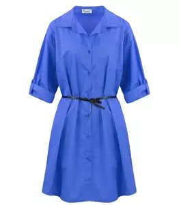 Długa koszula Szmizjerka basic bawełna