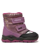 Buty dla dziewczynek - Primigi Śniegowce 6861300 M GORE-TEX Różowy - miniaturka - grafika 1