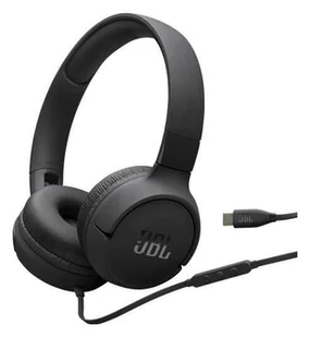JBL Tune 520C USB-C czarny - Słuchawki - miniaturka - grafika 1