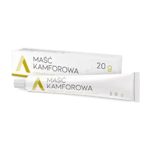 ZAKŁ. FARMACEUTYCZNY AMARA SP. Z O.O. Maść kamforowa 20 g Amara 3541821 - Przeziębienie i grypa ZAKŁ. FARMACEUTYCZNY AMARA SP. Z O.O. Maść kamforowa 20 g Amara 3541821 - Przeziębienie i grypa - miniaturka - grafika 1