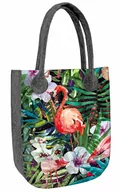 Torebki damskie - Sunlovers, Torba filcowa City, Dżungla, 42x35x10 cm - miniaturka - grafika 1