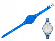 Akcesoria do zegarków - Pasek do zegarka Fossil Georgia ES3297 niebieski - miniaturka - grafika 1