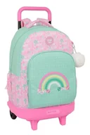 Plecaki - Safta GLOWLAB AMAZING duży plecak na kółkach, kompaktowy, zdejmowany, idealny dla dzieci w różnym wieku, wygodny i wszechstronny, jakość i wytrzymałość, 33 x 22 x 45 cm, Biały, M, Casual - miniaturka - grafika 1