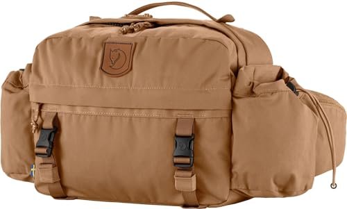 Fjallraven 23200246-228 Singi Hip Pack 10 Sportowy plecak, uniseks, khaki, rozmiar uniwersalny, Khaki Dust, Einheitsgröße, sport