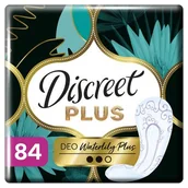 Wkładki higieniczne - Wkładki higieniczne DISCREET Deo Waterlily Plus Normal (84 sztuki) - miniaturka - grafika 1