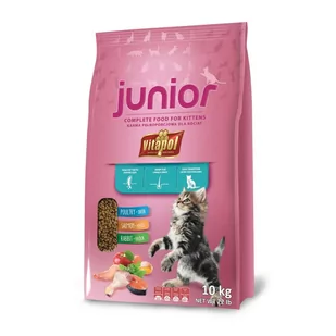 Vitapol Junior 10 kg - Sucha karma dla kotów - miniaturka - grafika 1
