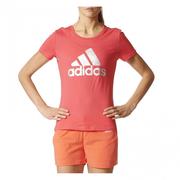 Koszulki i topy damskie - Adidas T-Shirt Damski Foil Logo Bp8400 S - miniaturka - grafika 1