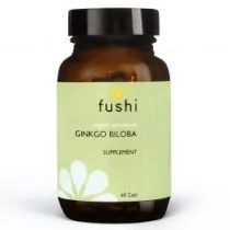 Fushi Ginkgo Biloba (Miłorząb Japoński) BIO, 60 kapsułek FUSHI 5060112865145 - Suplementy naturalne - miniaturka - grafika 1