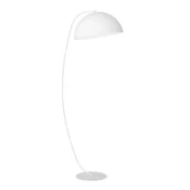 Lampy stojące - Biała lampa podłogowa do salonu 1470/LP1 z serii ARCOS LP1 WH WHITE - miniaturka - grafika 1
