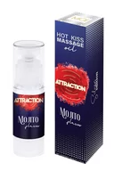 Masaż erotyczny - MASSAGE OIL ATTRACTION MOJITO BALM 50 ML - miniaturka - grafika 1