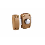 Zamki i wkładki - Zamek garażowy duży TVGD-09 stare złoto - miniaturka - grafika 1