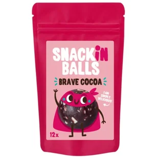 Ładowarka solarna SNACKin BALLS Brave Cocoa 156 g - Zdrowa żywność - miniaturka - grafika 1