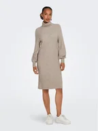 Sukienki - ONLY Sukienka dzianinowa 15309197 Beżowy Comfort Fit - miniaturka - grafika 1