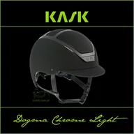 Kaski do jazdy konnej - Kask Sport Kask Dogma Chrome Light - KASK - czarny - roz. 50-54 - miniaturka - grafika 1