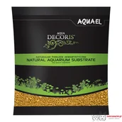 Podłoże do akwarium - Aquael Żwirek Aqua Decoris Żółty 1 KG - miniaturka - grafika 1
