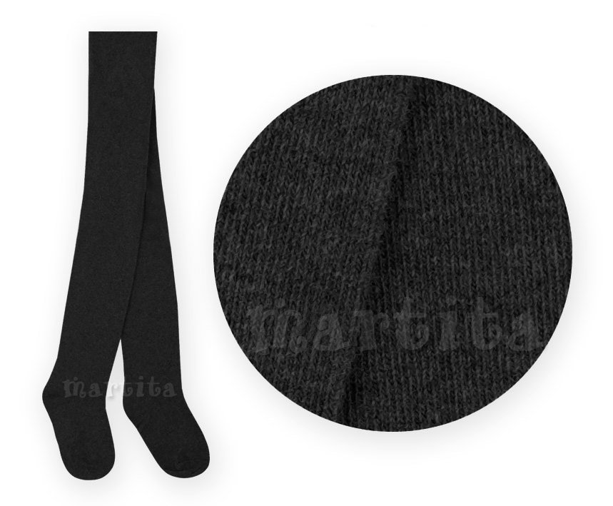 YoClub, Rajstopy grafitowe, bawełniane, 128/134