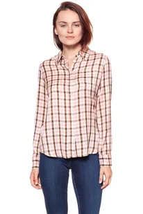 KOSZULA WRANGLER 1 PKT SHIRT CAMEO PINK W5241M1Y2 112129364 - Wrangler - Koszule damskie - miniaturka - grafika 1