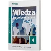 Wiedza o społeczeństwie 4. Klasa 4. Podręcznik dla liceum i technikum. Zakres rozszerzony - Podręczniki dla liceum - miniaturka - grafika 1