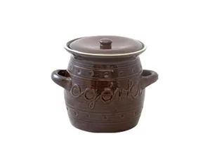 Beczka do kiszenia TADAR, brązowa, 5 l - Beczki - miniaturka - grafika 1
