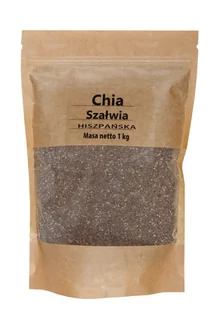 Nasiona Chia 1 kg - Ziarna i nasiona roślin strączkowych - miniaturka - grafika 1