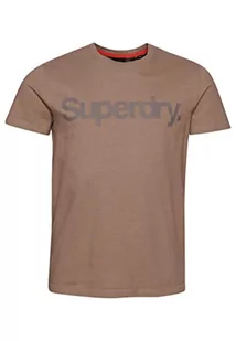 Superdry Koszulka męska z nadrukiem, Kamień Dark Grey, 3XL - Koszulki męskie - miniaturka - grafika 1