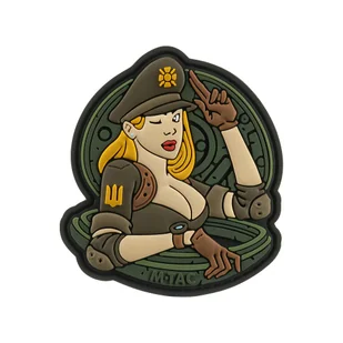 M-Tac - Naszywka Tank Girl - PVC - Pełny kolor - 51348344 - Odzież taktyczna i umundurowanie - miniaturka - grafika 1