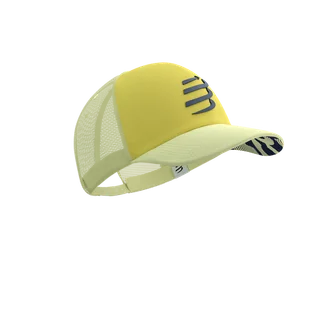 COMPRESSPORT Czapka lifestyle TRUCKER CAP maize/efl yellow - Czapki i chusty sportowe męskie - miniaturka - grafika 1